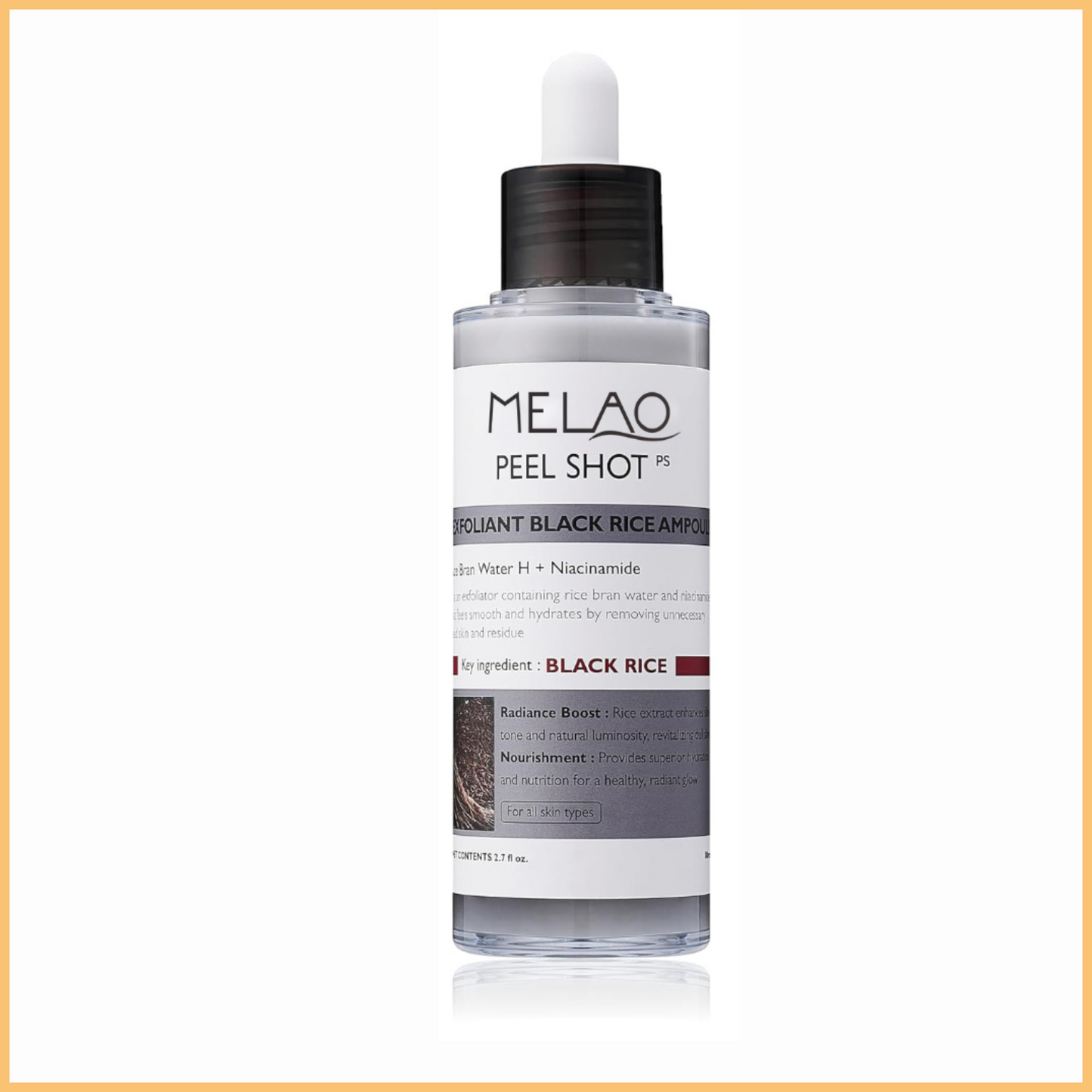 Peel Shot Glow Rice Ampoule Duo by MELAO BEAUTY